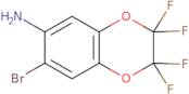 6-Amino-7-bromo-2,2,3,3-tetrafluoro-1,4-benzodioxane