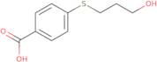 4-[(3-Hydroxypropyl)sulfanyl]benzoic acid