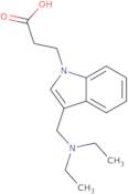 3-(3-Diethylaminomethyl-indol-1-yl)-propionic acid