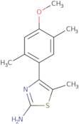 4-(4-Methoxy-2,5-dimethyl-phenyl)-5-methyl-thiazol-2-ylamine