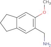1-(6-Methoxy-2,3-dihydro-1H-inden-5-yl)methanamine