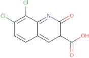 7,8-Dichloro-2-oxo-1,2-dihydroquinoline-3-carboxylic acid