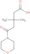 3,3-Dimethyl-5-(morpholin-4-yl)-5-oxopentanoic acid