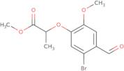 Methyl 2-(5-bromo-4-formyl-2-methoxyphenoxy)propanoate