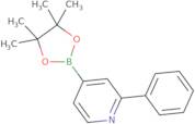 2-Phenyl-4-(4,4,5,5-tetramethyl-1,3,2-dioxaborolan-2-yl)pyridine