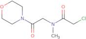 2-Chloro-N-methyl-N-(2-morpholin-4-yl-2-oxoethyl)acetamide