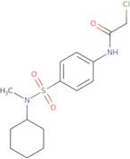 2-Chloro-N-{4-[cyclohexyl(methyl)sulfamoyl]phenyl}acetamide