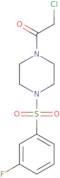 2-Chloro-1-[4-(3-fluorobenzenesulfonyl)piperazin-1-yl]ethan-1-one