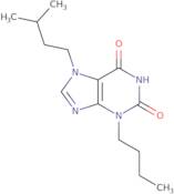 3-Butyl-7-(3-methylbutyl)-2,3,6,7-tetrahydro-1H-purine-2,6-dione