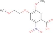 5-Methoxy-4-(2-methoxyethoxy)-2-nitrobenzoic acid