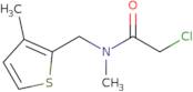 2-Chloro-N-methyl-N-[(3-methylthiophen-2-yl)methyl]acetamide