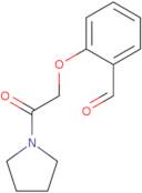 2-[2-Oxo-2-(pyrrolidin-1-yl)ethoxy]benzaldehyde