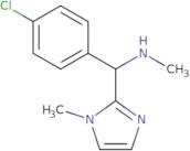 [(4-Chlorophenyl)(1-methyl-1H-imidazol-2-yl)methyl](methyl)amine