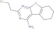 5-(2-Chloroethyl)-8-thia-4,6-diazatricyclo[7.4.0.0,2,7]trideca-1(9),2,4,6-tetraen-3-amine