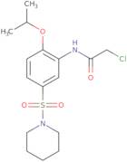 2-Chloro-N-[5-(piperidine-1-sulfonyl)-2-(propan-2-yloxy)phenyl]acetamide