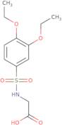 2-(3,4-Diethoxybenzenesulfonamido)acetic acid