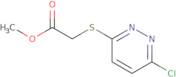 Methyl [(6-chloropyridazin-3-yl)thio]acetate