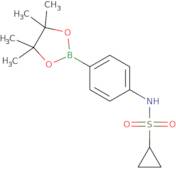 N-[4-(4,4,5,5-Tetramethyl-1,3,2-dioxaborolan-2-yl)phenyl]cyclopropanesulfonamide