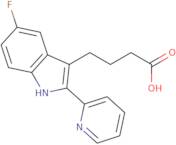 4-(5-Fluoro-2-pyridin-2-yl-1H-indol-3-yl)-butyric acid