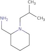 [1-(2-Methylpropyl)piperidin-2-yl]methanamine