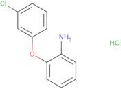 [2-(3-Chlorophenoxy)phenyl]amine hydrochloride