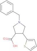 1-Benzyl-4-(thiophen-2-yl)pyrrolidine-3-carboxylic acid