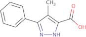 4-Methyl-5-phenyl-2H-pyrazole-3-carboxylic acid