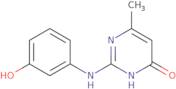 2-[(3-Hydroxyphenyl)amino]-6-methyl-4(3H)-pyrimidinone