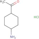 1-[(1R,4R)-4-Aminocyclohexyl]ethan-1-one hydrochloride