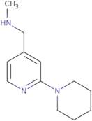 N-Methyl-N-[(2-piperidin-1-ylpyridin-4-yl)methyl]amine