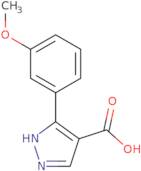 3-(3-Methoxyphenyl)-1H-pyrazole-4-carboxylic acid