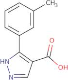 5-(3-Methylphenyl)-1h-pyrazole-4-carboxylic acid