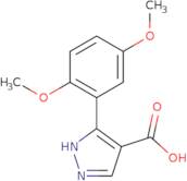 5-(2,5-Dimethoxyphenyl)-1H-pyrazole-4-carboxylic acid