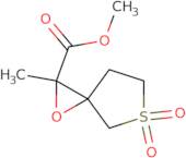 Methyl 2-methyl-6,6-dioxo-1-oxa-6λ6-thiaspiro[2.4]heptane-2-carboxylate