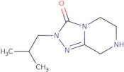 2-(2-Methylpropyl)-5,6,7,8-tetrahydro-[1,2,4]triazolo[4,3-a]pyrazin-3-one