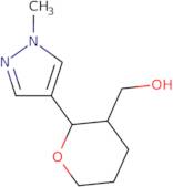 [2-(1-Methyl-1H-pyrazol-4-yl)oxan-3-yl]methanol