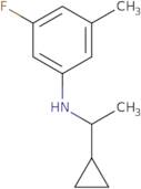 N-(1-Cyclopropylethyl)-3-fluoro-5-methylaniline