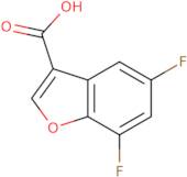 5,7-Difluoro-1-benzofuran-3-carboxylic acid