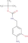 tert-Butyl N-[(4-amino-3-hydroxyphenyl)methyl]carbamate