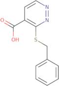 3-(Benzylsulfanyl)pyridazine-4-carboxylic acid