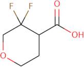 3,3-Difluorooxane-4-carboxylic acid