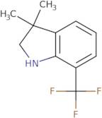 3,3-dimethyl-7-(trifluoromethyl)indoline