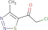 2-Chloro-1-(4-methyl-1,2,3-thiadiazol-5-yl)ethan-1-one