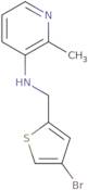 N-[(4-Bromothiophen-2-yl)methyl]-2-methylpyridin-3-amine