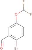 2-bromo-5-(difluoromethoxy)benzaldehyde
