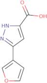 3-(Furan-3-yl)-1H-pyrazole-5-carboxylic acid