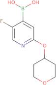 [5-Fluoro-2-(oxan-4-yloxy)pyridin-4-yl]boronic acid