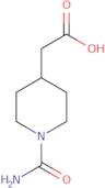 2-(1-Carbamoylpiperidin-4-yl)acetic acid