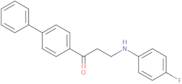 1-[1,1'-Biphenyl]-4-yl-3-(4-fluoroanilino)-1-propanone