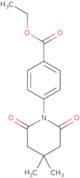 Ethyl 4-(4,4-dimethyl-2,6-dioxopiperidin-1-yl)benzoate
